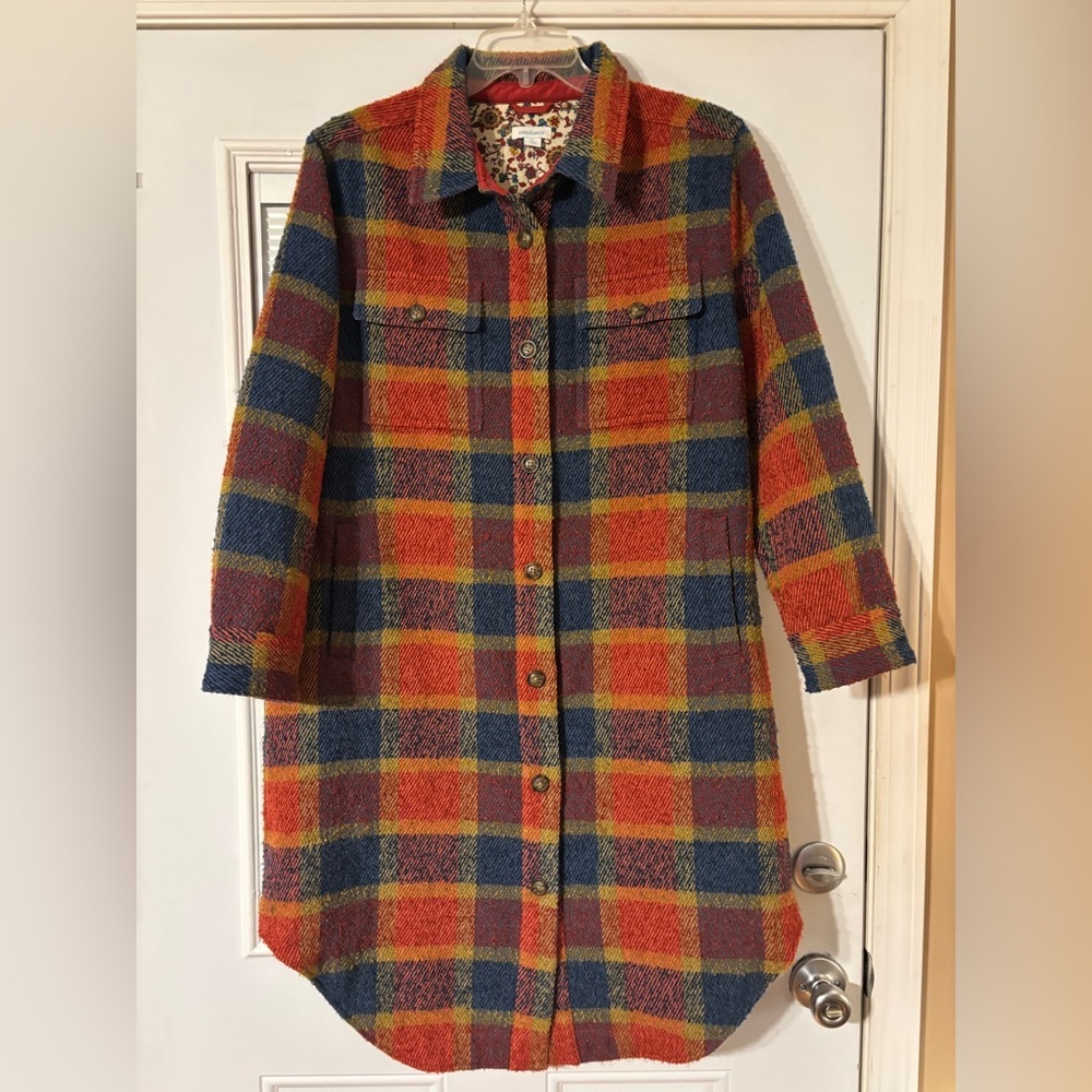 Sundance Multicolor Plaid Utility Jacket